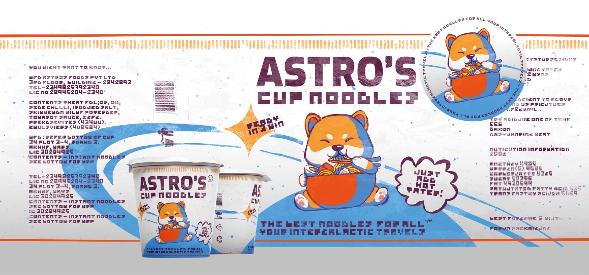 Sal's favourite cup noodles.